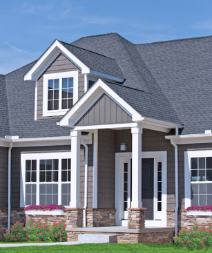 ProVia's Timberbay Shake collection reflects the trend of multiple claddings on the exterior of a house, which has become standard within the industry.