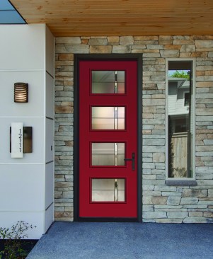 Therma-Tru is finding success with modern panel doors.
