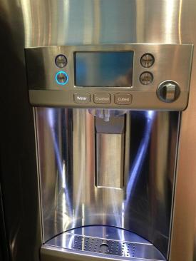 French-door refrigerators with bottom-mount freezers are growing in popularity, and GE has added even more benefits to the newest model units in its Café line. The through-the-door ice and water setup now offers up to 10 ounces of hot water. The freezer features a compartment ideal for ice cream that promises a temperature that produces the perfect scoop. www.geappliances.com