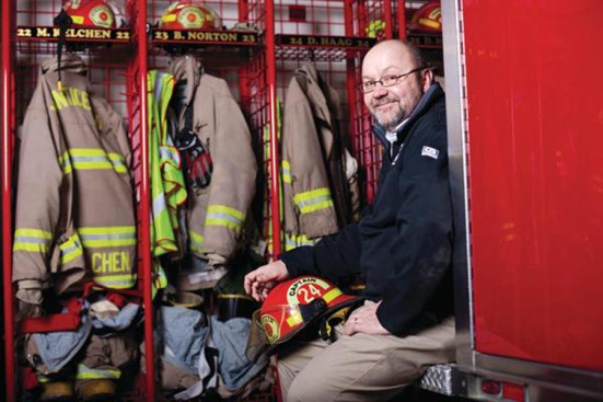 Dave Haag, manager, Spahn & Rose Lumber, Monticello, Iowa “In a small town, you meet people and you will say, "That person might be good for my business at some point." You just keep that in the back of your head. No. 1 is sales. You've got to have sales to cover your overhead. No. 2 is your gross margin. And the last of that triangle is expense. You've got to keep your expenses in check. I look at it as the longevity of the people I have working with me. I like to hire good people and I like to keep them around because it makes my job so much easier.” Did we mention he's also a fireman?