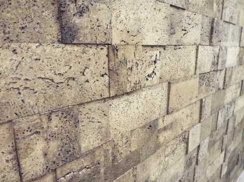 Cork bricks