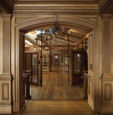 Interstate + Lakeland Lumber worked with local architects to bring Sheldon Kahan's showroom concept to life.