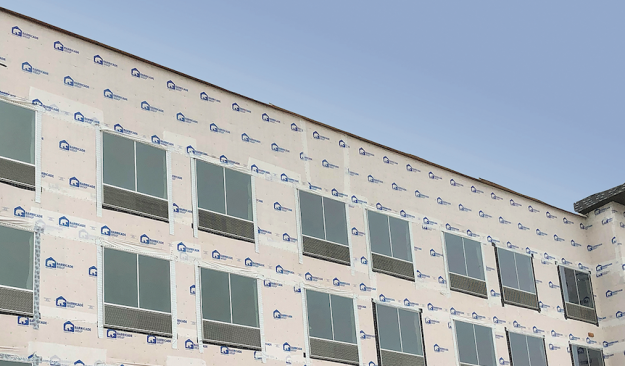 Barricade Building Products' Barricade Wrap Plus Drainage housewrap