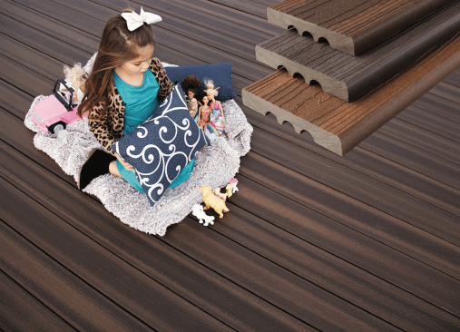 Envision Decking's Ridge Premium composite decking collection