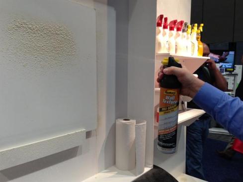 Homax's Pro Grade Wall Texture offers a full range of interior textures across a variety of applications at just the squeeze of a trigger. The tool adjusts both pattern and pressure for optimal results. orders.homaxproducts.com