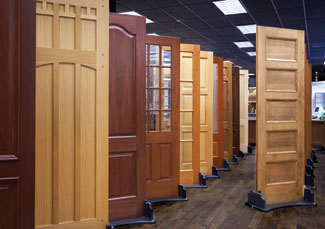 Interior door display features several varieties of the Harring brand, which isn't available anywhere else in Michigan.
