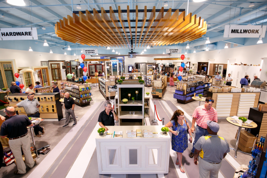 84 Lumber's showroom in Riviera Beach, Fla.