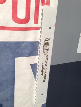 Designed for regions that get more than 40 inches of annual rainfall, DuPont introduces RainVent battens. Do away with wood furring strips in favor of corrugated plastic that won't warp, rot, or deteriorate over time. www.dupont.com