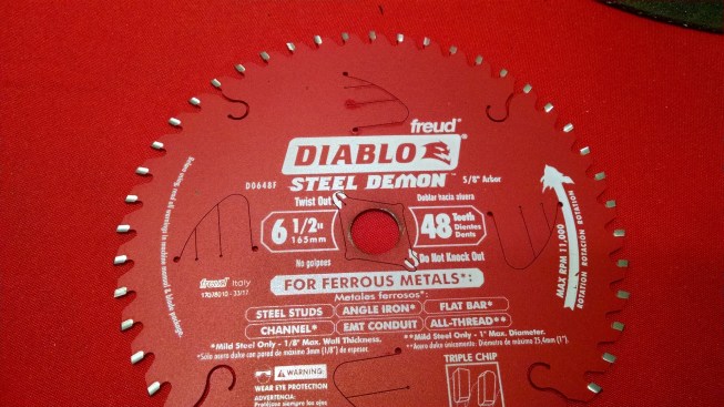 Besides wood-cutting blades for framing, demolition, and finish work, the brand now also makes specialty models in 6 1/2 inches for fine finish cuts in wood and for cutting ferrous metals, aluminum, and James Hardie composite materials.