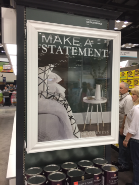 An example of Do it Best's new Color Bar display in which the colors of end caps can be changed up to four times a year.