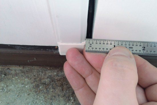 Measuring the door margin