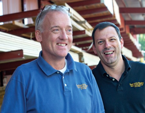 Bob Sanford, president (left)/ Ty Wellspeak, IT system administrator
