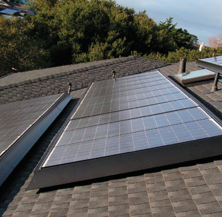 For an easier way to sell solar panels, this manufacturer offers Solar in a Box. The standardized kit includes modular, pre-assembled solar panels that are compatible with every roof type and can be monitored online. Each box comes with seven panels, a frame mounting system, roof jacks and flashing, rebate and utility agreements, installation instructions, and telephone technical support. A battery backup is available with an upgrade. 877.817.3239.