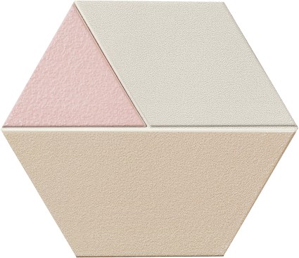 Figurati tile in pink
