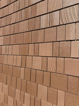 James Hardie's Artisan Shingle is resistant to wet, freezing, and high-heat conditions.