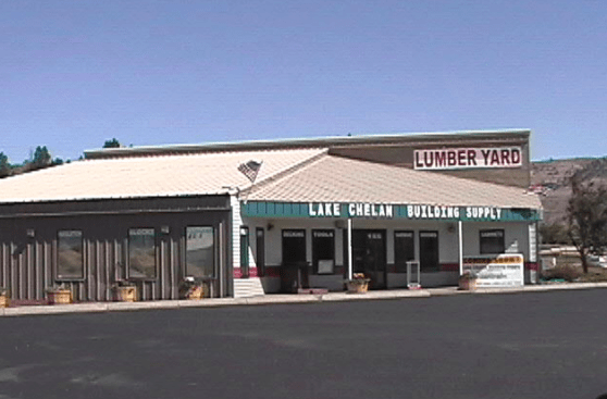 Lake Chelan Building Supply Before Fire