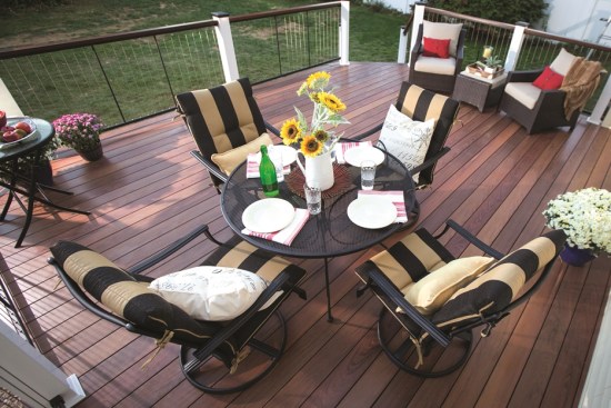 Homeowners are increasingly thinking beyond a basic deck and on to how to create outdoor living areas.