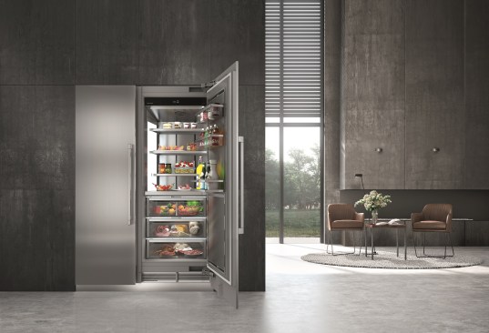 Liebherr debuted its new Monolith refrigerator.