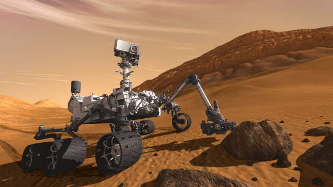NASA's Mars rover vehicle