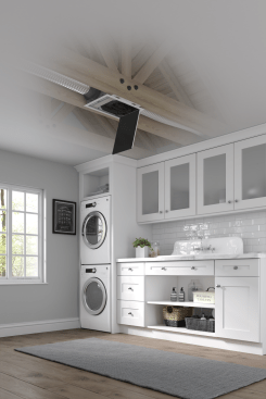 The Fresh In supply fan ventilation system brings fresh air in from the outside—but only when it makes sense to do so.