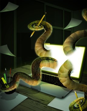 Illustration from ProSales' April 2018 cover