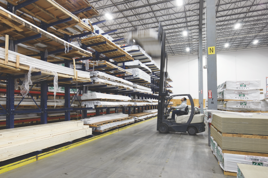 Lansing's recently implemented safety program won Lansing a ProSales Excellence Award.
