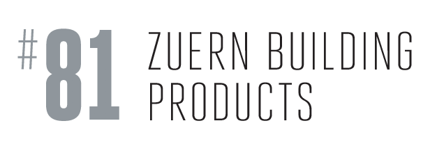 Read the ProSales 100 profile on Zuern Building Products