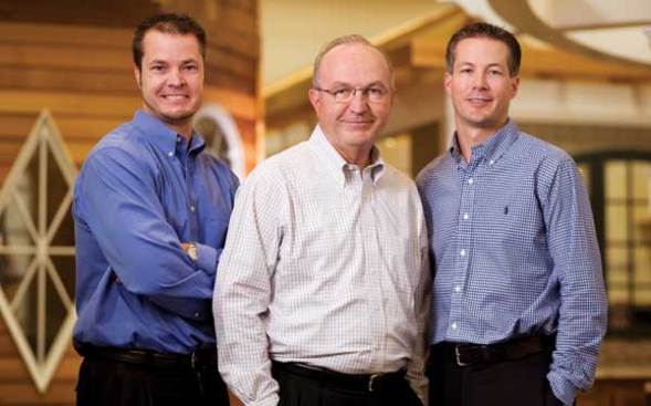 (From left to right) Mark Russell - Building Solutions Specialist; Rick Russell - President, CEO;



Joel Russell - Vice President, COO
