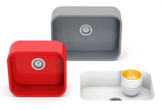 The Integrity DEUX sink by Silestone is made from a single piece of quartz and comes in banjo and double bowl options. The anti-microbial, non-porous, heat- and scratch-resistant material is available in six color options. 866.268.6837. www.silestoneusa.com.