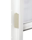 Ply Gem makes the installation of its new 1500-series vinyl windows a one-person job with jamb-alignment clips that center and hold the window in the frame for easier nailing. The line consolidates the company’s vinyl window options into one platform that includes single-hung, sliding, picture, and architectural styles while improving functionality. Ply Gem,www.plygem.com; 888.975.9436.