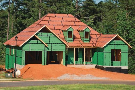 Synergetic systems: Streamlined weatherization is a challenge for builders vying to meet energy codes. Huber's Zip System packages engineered subfloor panels with seam tape and a continuous air barrier to cut down on jobsite steps.