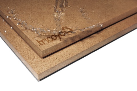 Accsys Group’s Tricoya MDF is made from wood fibers that have undergone the process of acetylation.
