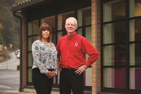 Renee Coffman and Dave Dittmer worked together to create Tum-A-Lum’s refreshed brand and noteworthy new design.